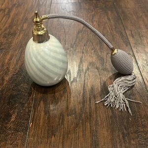 Perfume Bottle Atomizer Art Deco Irice Art Glass Irving Rice in EUC